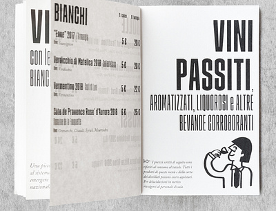 Menù designed for Distilleria branding design illustration menu