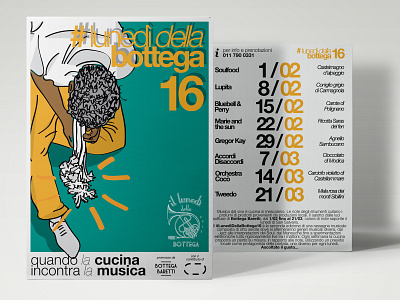 http://rubrastudio.com/lunedi-della-bottega-16/ campaigns design illustration infographic