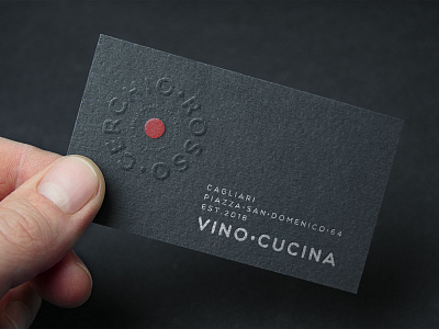 http://rubrastudio.com/cerchiorosso/ branding design logo