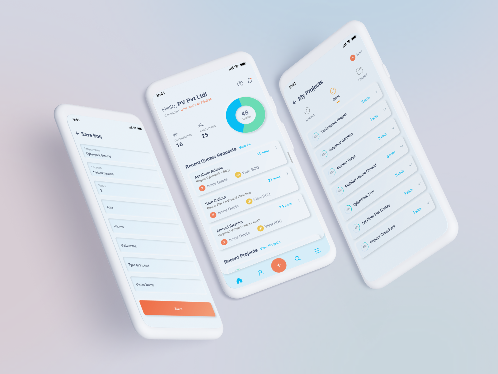 Project Management App by Aufait UX on Dribbble