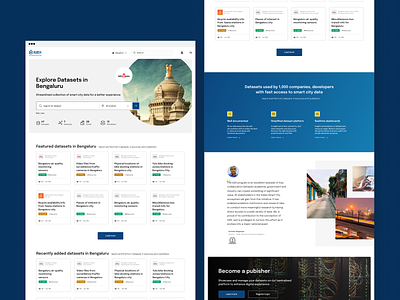 City homepage clean design homepage landing page minimal simple ux website