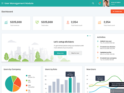 ERP Dashboard clean color concept dailyui dashbaord design erp erpdashboard green icon interface minimal photoshop simple typography ui ux website