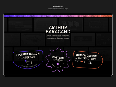 Portfolio Landing page