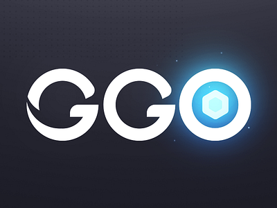 GGO logo concept 2d adobe illustrator design illustrator logo logo text logotype