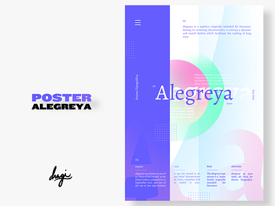 Poster ALEGREYA