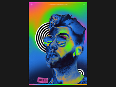 Poster N6 art colorful gradient poster poster design posters