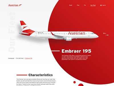 Austrian Airlines redesign branding clean design flat graphic design illustration logo minimal ui web