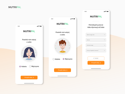 Nutripal - onboarding screen