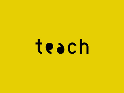 Logo concept and Wordplay on 'Teach'