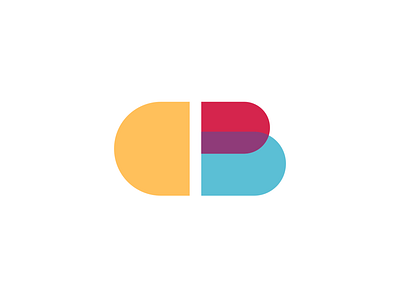 Cubert - CB Logo cb colorful launchpad letter logo logo logo vector modern playful vector