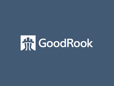 GoodRook - Logo brand corporate logo powerfull rook strong stronghold