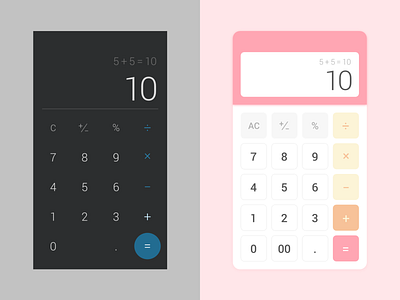 Daily UI #4 Calculator