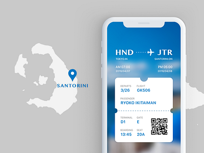 Daily UI #24 BoardingPass