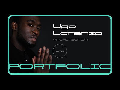 Ugo Lorenzo | Architector Portfolio architector branding business design mainpage minimal portfolio split screen uidesign uxdesign webdesign website