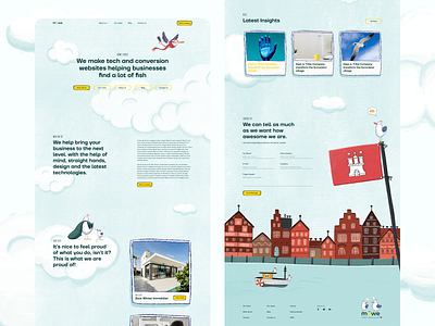 MÖWE | WEB STUDIO branding corporate design agency home page uidesign web design web studio website