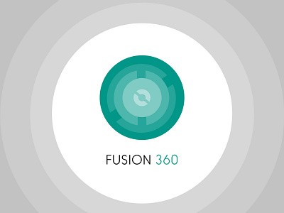 Fusion 360 design illustration logo ui vector