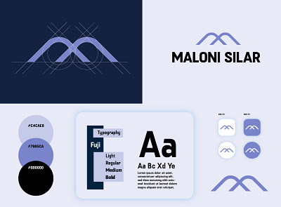 MALONI SILAR asik mahmud hassan branding design icon illstrator illustration logo maloni silar typography vector