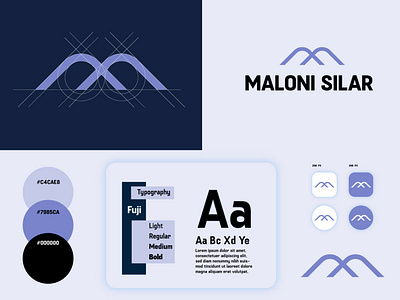 MALONI SILAR asik mahmud hassan branding design icon illstrator illustration logo maloni silar typography vector