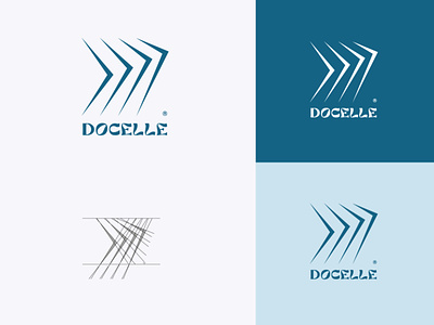 Docelle asik mahmdu hassan branding docelle graphic design icon illustration logo typography ui