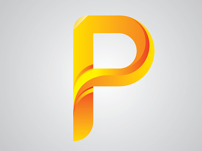 P Logo design illustration logo