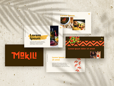 Slides Mockup african brand branding conscious brands layout design visual identity design
