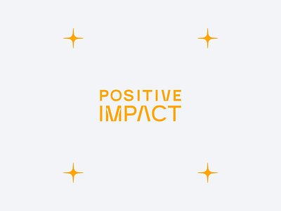 Positive Impact Design agency branding branding agency branding studio design graphic design logo studio tech visual identity