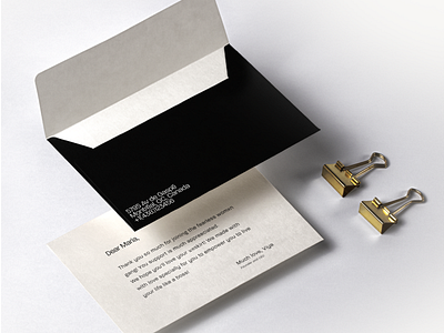 Stylish stationery for direct to consumer brand