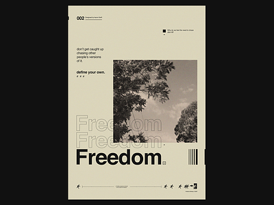 Freedom Poster abstract design abstract poster freedom poster poster a day poster design posters unique unique poster
