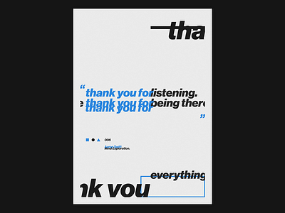 Thank You for Everything Poster