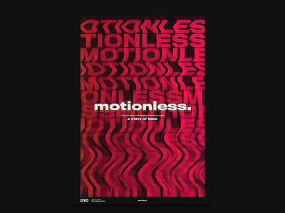 Motionless Poster branding daily poster design experimental future futurism futuristic motionless poster poster a day poster design poster designer posters unique unique design
