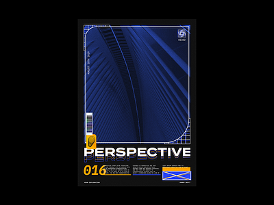 Perspective Poster abstract poster branding daily poster design experimental poster poster a day poster design poster designer posters unique unique design unique poster