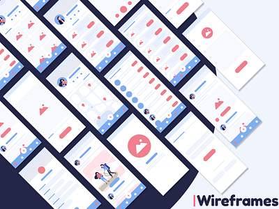 Offbucket mobile app: Wire frames (UX)