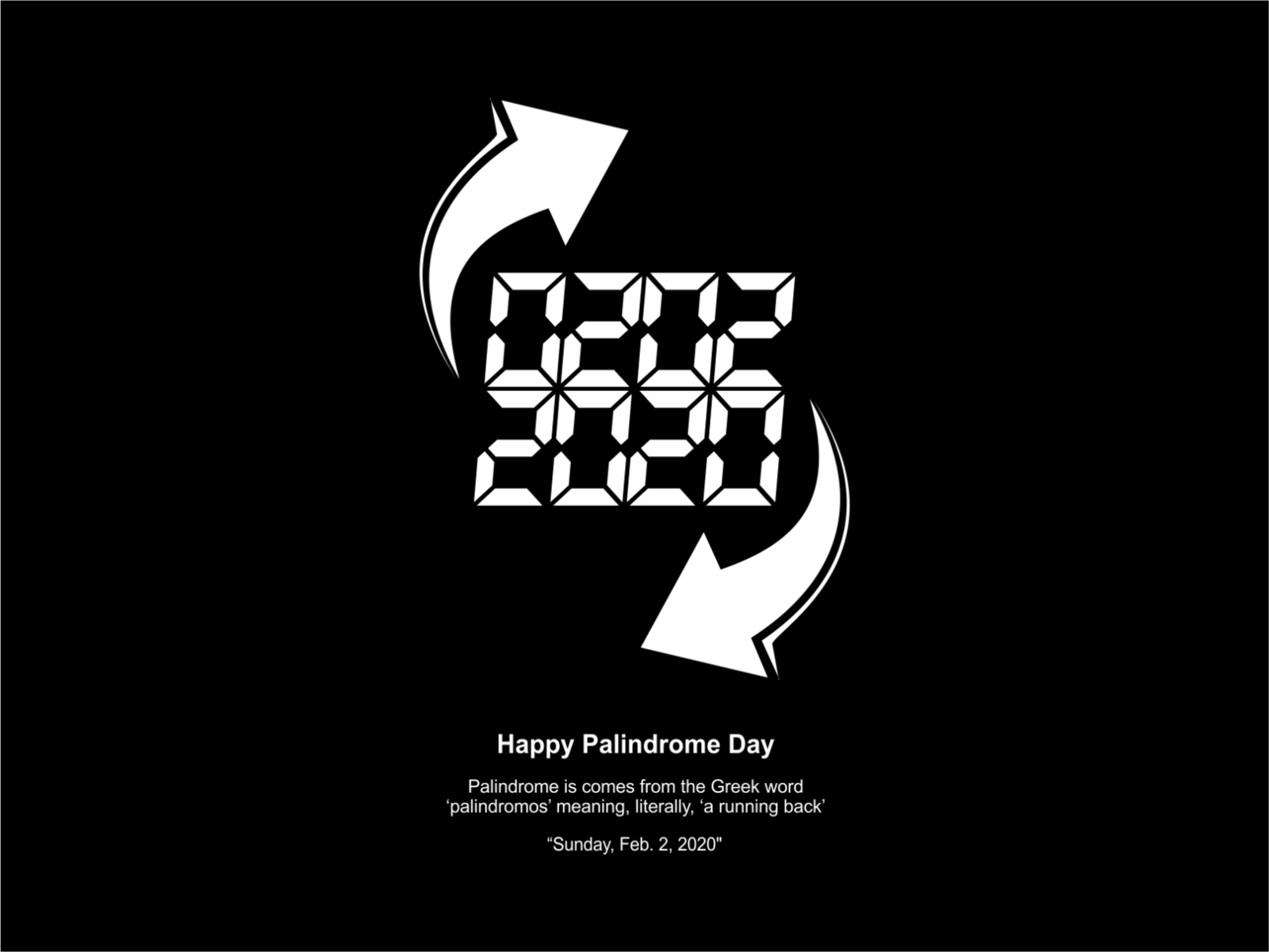 Palindrome Day by Puries Design (Rio Henri) on Dribbble Palindrome Day by Puries Design (Rio Henri) on Dribbble