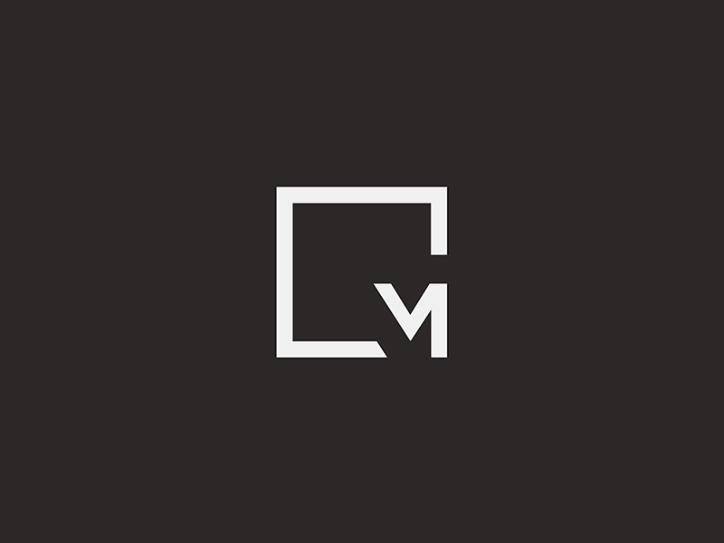 Mind Frame Cinema cinema minimal logo m monogram hannah purmort mind frame cinema typography m modern minimal logo
