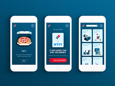 If This Then Domino's - Responsive Design