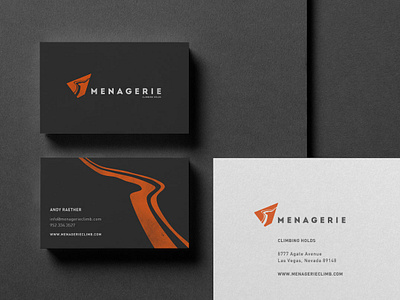 Menagerie Climbing Holds - Brand Identity athletic branding athletic logo brand identity branding business card climbing design hannah purmort icon logo logo design minimal minimal logo modern print design typography