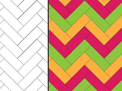 Herringbone Pattern adobe illustrator cc