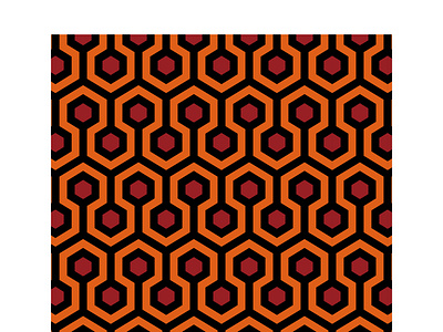 Carpet Pattern from the horror movie 'The Shining'