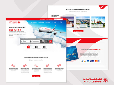 Air Algerie Website