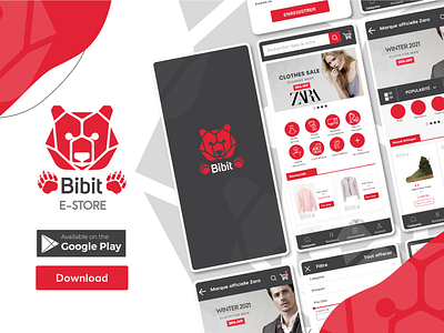 Bibit E-Commerce App app design graphic design ui ux