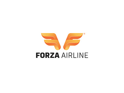 Logo Froza Airline art brand branding design flat icon icons identity illustration illustrator lettering logo type typography vector