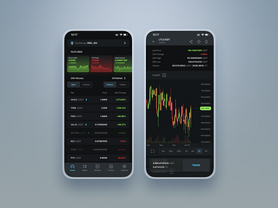 Cryptocurrency Trading UI