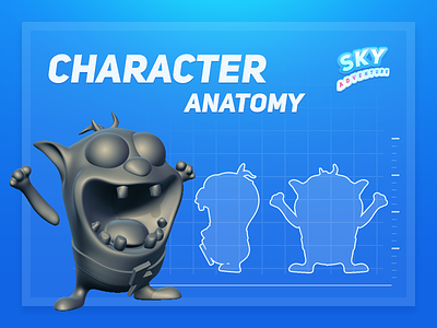 Sky Adventure | Character idea 3d art direction blueprint casual casual games design game ios mobile sculpt ui zbrush
