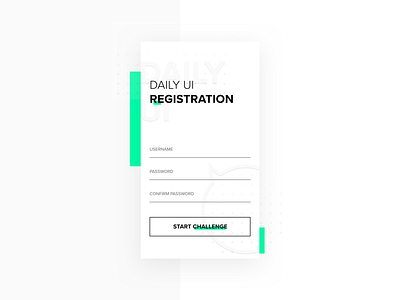Daily UI 001 Sign Up daily ui design mobile design ui design