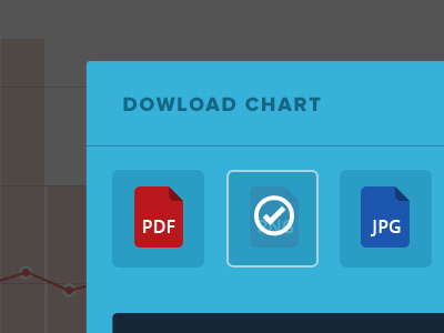 Simple Modal Window analytics application clean data visualization graph responsive ui user interface ux weather