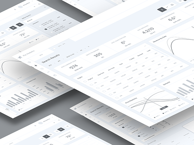 Analytics Platform Wireframes