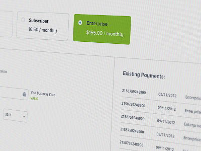 Subscription Dilemma billing checkout interface optimization payment ui ux web app