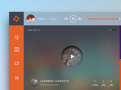 Music App UI