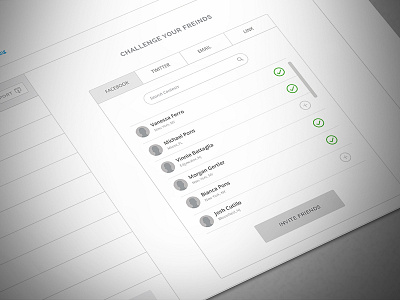 Choose Your Friends Carefully app components dashboard football high fidelity perspective screenshot sports ui ux wireframes