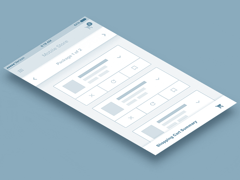 Mobile eCommerce UX app prototype app ux checkout process clean ecommerce mobile cart mobile shop modern shopping cart ui animation user testing wireframes